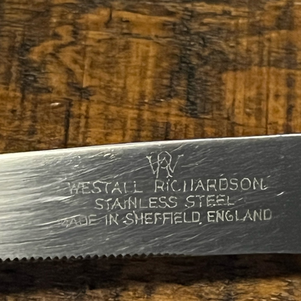 Vintage Stainless Steel WR  steak knife